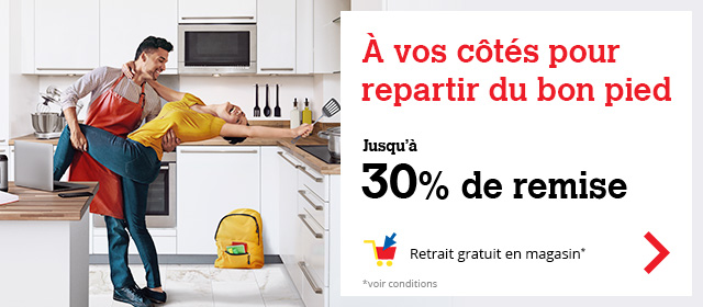 Repartez du bon pied : Jusqu'à 30% de remise