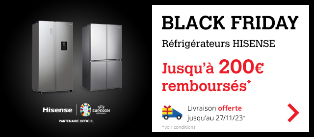 Réfrigérateur vintage noir FrigeluX - FrigeluX officiel