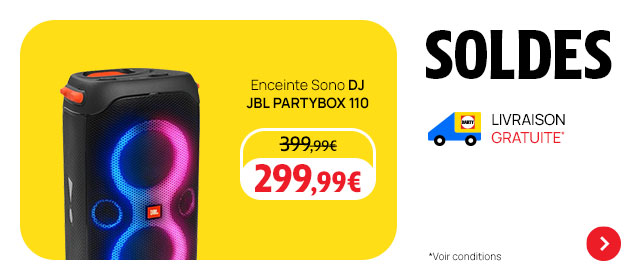 Soldes JBL PartyBox 310 2024 au meilleur prix sur