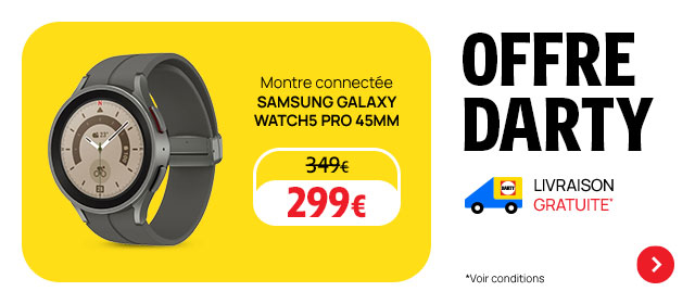 Samsung Galaxy Watch 5 Pro : la montre connectée va vous revenir à moins de  250 €