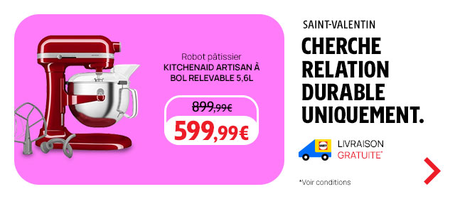 250€90 sur Robot cuiseur multifonctions 3.6l 1400w Moulinex hf452110 -  Robot pâtissier - Achat & prix